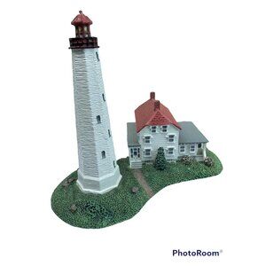 Danbury Mint Sandy Hook Lighthouse 1993 Sculpture‎ Decoration